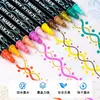 Popular Marcador Acrílico de Amazon, Bolígrafo de Punta Fina Doble Cara, Bolígrafo de Pintura a Base de Agua, Marcador para Cerámica, Bolígrafo para Dibujar de 36 Colores
