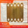 Calço de Latão, Calço Fino de Cobre, Peça de Ajuste de Folga, Calço de Metal 0,1-5mm, Não Padrão, Arruela de Latão