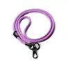 Cordón para teléfono móvil tejido con material reciclado para colgar en la espalda, clip multifuncional anti-pérdida, cuerda diagonal desmontable para teléfono móvil para colgar en la espalda