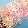 Tubo de Cuentas de Vidrio Mixtas para Semillas de 10 Compartimentos Cuentas Tubulares Abalorios Hechos a Mano DIY Pulsera Collar Anillo Accesorios de Joyería Materiales
