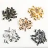 100 Acessórios para Joias DIY Material para Miçangas Feito à Mão Cordão Clipe Fivela Cabeça de Cobra Fivela de Posicionamento Pulseira Artesanal Atacado