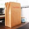 50 Unidades Bolsa de Arquivo Kraft A4 Espessa Bolsa de Arquivo para Licitação de Escritório de Papel Venda por Atacado Impressão de Logotipo Bolsa de Armazenamento de Dados