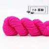 Fio Acrílico Jiangnan Puro Médio Espesso Lã Fio Acrílico Artesanal Crochê Chinelos Almofada Chapéu Super Macio 48g