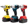 Llave eléctrica multifuncional destornillador de alta potencia reparación de automóviles máquina de tornillos de litio velocidad variable impacto pistola de aire generación transfronteriza