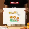 Mantel de Papel Desechable para Llevar para Platos de Comida, 600 Hojas, Tienda de Hamburguesas, Hot Pot, Comida Occidental, Papel para Bandeja de Pollo Frito a Prueba de Grasa, Personalizable