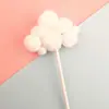 Nubes Nubes Nubes Blancas Nuevo Adorno para Pastel Enchufe Multicolor Nuevo Globo Aerostático Tarjeta para Pastel Decoración de Fiesta