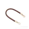 Accesorios para bolsos Hengjiang correa cruzada de un solo hombro cuerda de cuero de vaca redonda de 8 mm hebilla de metal correa de bolso correa de muñeca