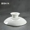 Nine Residence Cerámica Gaiwan Taza de Té Cuenco de Té Celadón Juego de Té Tapa Repuesto Kung Fu Sancai Grande Fábrica de Porcelana Blanca Dehua