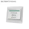Botão de Metal Interruptor de Controle de Acesso à Prova d'Água Venda Direta do Fabricante Interruptor de Reset de Controle de Porta Interruptor de Toque com Sensor de Corpo Humano Infravermelho