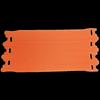 Cordón Ajustable Espalda con Espalda Correa de Velcro Gancho de Tiro pur Colorido Tela Ripstop Alambre Correa Curvada Velcro