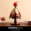 Alfombrilla Aislante para Árbol de Navidad, Salvamanteles Creativos, Posavasos de Mesa, Base para Ollas de Madera Maciza Anti-quemaduras y Resistente a Altas Temperaturas, Adornos para Aparador