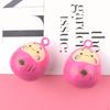 Estilo Japonés Lucky Chou Meng Fuwa Cascabel de Agua Llavero Accesorios Expresión Linda Bolsa Dharma Colgante de Bolsa Imperial