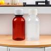 100ml Tapón Antirrobo Botella de Medicina Mascota Transparente Líquido Agente de Prueba Muestra Botella Pequeña 30ml Botella Cuadrada