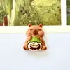 Dibujos Animados Lindo Té Kapibala Cobaya Accesorios de Resina DIY Pegamento de Crema Parche para Funda de Teléfono Accesorios