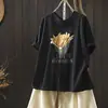A Tendência Linda de Manga Curta deste Ano, Novo Estilo de Verão 2026 para Mulheres com Estampas Únicas, Nicho, Deslumbrante, Estiloso e Rejuvenescedor Tmht