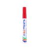 Marcador Permanente marcador graso impermeable no se desvanece rojo azul negro punta grande bolígrafo para tablero de dibujo secado rápido marcador multiusos