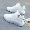 Transfronterizo Spot Zapatos Nuevos de Mujer Talla Grande Transpirables Tejido de Malla Zapatos Casuales Estilo Coreano Moda Tenis para Correr Zapatos de Mujer