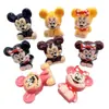 Boneca de Animação 3D Desenho Animado Acessórios de Resina Kit de Materiais para Capa de Celular DIY Decoração de Carro Acessórios de Cabelo Pingente para Copo d'Água