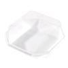 Caja de embalaje desechable de alta calidad para rollos de pastel, sándwich, rollo suizo, hojaldre de papa, hilo de cerdo, Beckham, caja transparente de West Point