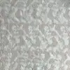 Tecido de Malha Branco Leite com Flor de Trevo de Quatro Folhas para Vestido de Casamento, Bordado, Amigo da Pele e Confortável