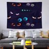 Estilo nórdico Halloween tapeçaria abóbora pendurado pano de fundo pano quarto decoração de cabeceira veludo pintura tapete cross-border casa atacado