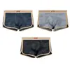 Venta al por mayor de Ropa Interior para Hombre Huajielong de Nylon Seda de Hielo Estampada, Boxer Briefs para Hombre de Talle Medio Talla Grande Transpirables, Disponible para Dropshipping
