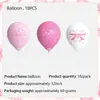 Amazon Tema Lazo Rosa Decoraciones de Mesa para Fiesta de Cumpleaños Platos de Papel Desechables Vasos de Papel Banderines