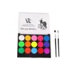 Pintura Facial de 15 Colores para Aficionados a la Copa del Mundo Transfronteriza, Pigmento para Pintura Facial Infantil, Maquillaje de Halloween