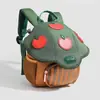 Nueva mochila mini linda con forma de hongo, una bolsa escolar pequeña para niños de preescolar, una mochila estilo caricatura tanto para niños como para niñas