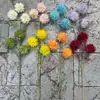 Arranjo Floral Decorativo Suave: Dente-de-leão Artificial com 3 Bolas de Cebola, Flor de Cebola, Hortênsia, Decoração de Casamento e Casa, Flores Artificiais para Atacado