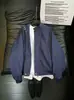 Jaqueta piloto Harrington estilo americano, corte justo, gola alta masculina, à prova de vento e à prova d'água, casual, unissex, jaqueta de motocicleta