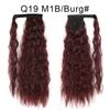 Peruca Rabo de Cavalo Ondulada com Fita Adesiva Mágica Xuchang para Atacado, Cabelo Longo e Cacheado, Estilo Europeu e Americano, com Tranças e Ondas de Lã.