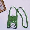 2024 Bolsa de Mão Mini de Tricô Guofeng Panda Bolsa de Celular Fashion Guofeng Bolsa de Ombro Bolsa Casual Versátil