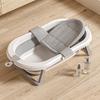 Bañera para bebés, bañera grande plegable para niños, bañera para niños pequeños, para sentarse y acostarse, bañera para recién nacidos.