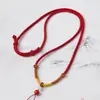Colgante de Jade con Cuerda Tejida a Mano para Bebé Cordón para Colgante Cuerda de Collar Cuerda para Colgar en el Cuello para Hombres y Mujeres Ajustable