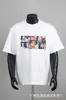 Alcatraz Cort Manga Corta Estilo Callejero Europeo y Americano Casual Hip-Hop Moderno Unisex Pareja Camiseta de Manga Corta para Verano