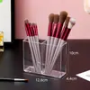Soporte de Exhibición Multicapa de Acrílico para Pasadores y Accesorios para el Cabello con Ranuras y Estantes de Almacenamiento