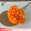 Hortensia de Seda Artificial, 270 Piezas, Ramo de Cinco Ramas de Hortensias, Venta al por mayor en el extranjero, Base de Decoración para Arreglo Floral de Fondo de Boda
