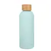 Botella Pequeña de Boca Estrecha Estilo Americano de Acero Inoxidable 304 Transfronteriza con Alto Atractivo Estético, Taza Térmica con Pintura de Goma, Botella de Agua Deportiva Portátil para Exteriores