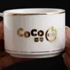 Etiqueta de Cristal Pegatina de Transferencia UV Pegatina de Código QR Corte Personalizado de Palabra Estampado en Caliente Caja de Empaque Logo Transparente Personalizado