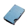 Caja de Tarjetas de Fábrica RFID Multifuncional Fibra de Carbono Estuche para Tarjetas de Hombre Portatarjetas de Metal Caja para Tarjetas de Crédito Antirrobo