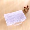 Caja transparente de 64 compartimentos DIY hecha a mano con cuentas, caja de almacenamiento para pintura de diamantes, caja para cuentas de arroz de vidrio, caja para accesorios de uñas, fabricante