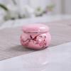 Embalagem Portátil de Pote de Cerâmica Selado para Balm em Pó para Lábios, Mini Antigo, Caixa para Batom Rouge, Frasco para Creme Herbal