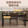 Mesa para uñas con mejora retro, lámpara de clip estilo americano, mesa económica para salón de uñas para uso individual o doble, estilo japonés moderno y simple, oferta especial