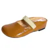 Nuevos Zuecos Cerrados de Moda 2026 para Mujer, Sandalias Planas Estilo Mary Jane de Moda para Exteriores en Verano con Suelas Suaves y Cómodas