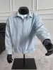 Cardigan con Rayas Verticales Azules Chaqueta con Cremallera para Hombre Primavera y Otoño Retro Americano de Gama Alta Cleanfit Chaqueta de Pareja