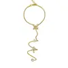 Pulsera de Borla Genial y Anillo Integrado Lujo Accesible Cos Accesorios de Mano Nicho Gama Alta Estilo Dulce y Genial