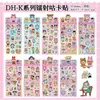 Empareja con Sanrio Labubu Pegatinas Guka Navideñas Libro de Pegatinas Lindo Material Pegatinas Impermeables