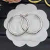 Nuevos Pendientes Circulares Celi Arc De Triomphe 2025 para Mujer, Pendientes Sencillos de Aguja Plateada, Pendientes de Diseño de Nicho de Alta Gama