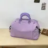 Bolsa de viaje moderna de gran capacidad con separación de seco y húmedo, bolsa de equipaje de moda estilo coreano, versátil para ocio al aire libre y uso en el gimnasio